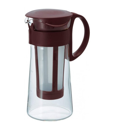 Jarra con Filtro para Café y Té Frío Marrón 600ml Hario