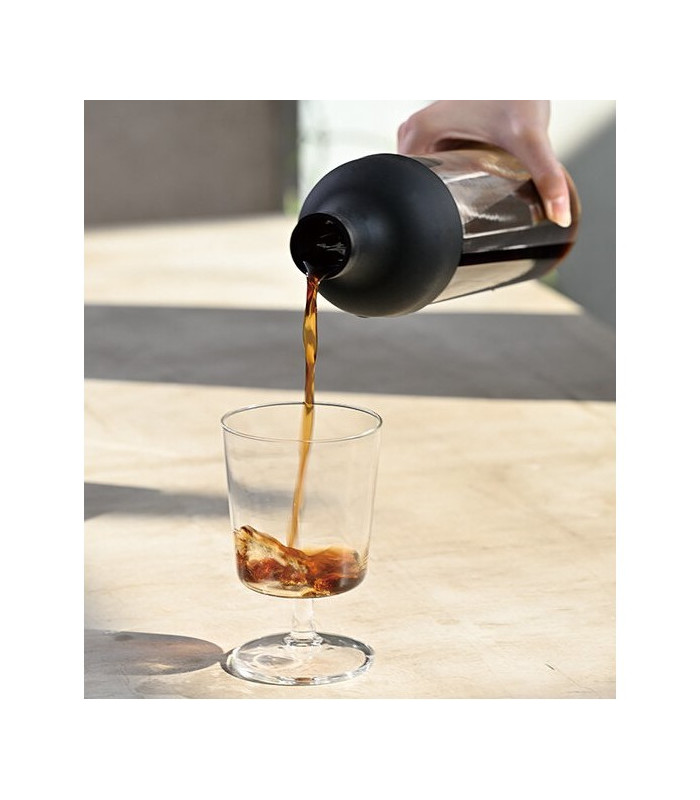 Botella Hario Cold Brew 650ml - Café y Té Frío - Amarilla - con filtroTé y Sensaciones