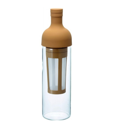 Botella Hario Cold Brew 650ml - Café y Té Frío - Amarilla - con filtro