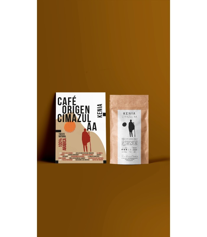 Café KENIA AA - 100% Arábica.Té y Sensaciones