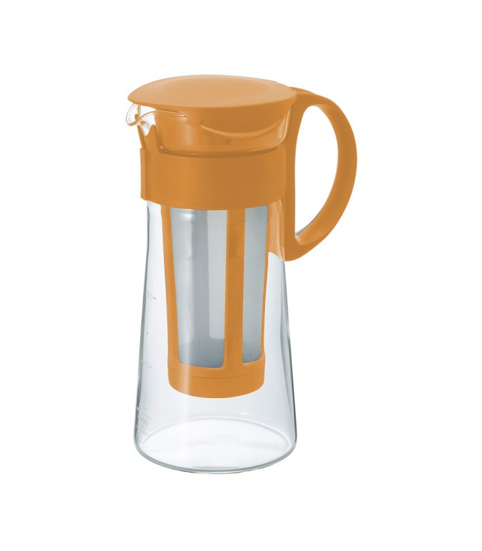 Jarra con Filtro para Café y Té Frío Amarilla 600ml HarioTé y Sensaciones
