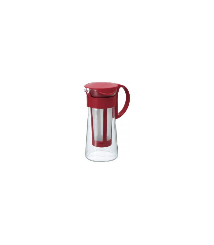 Jarra con Filtro para Café y Té Frío Roja 600ml HarioTé y Sensaciones