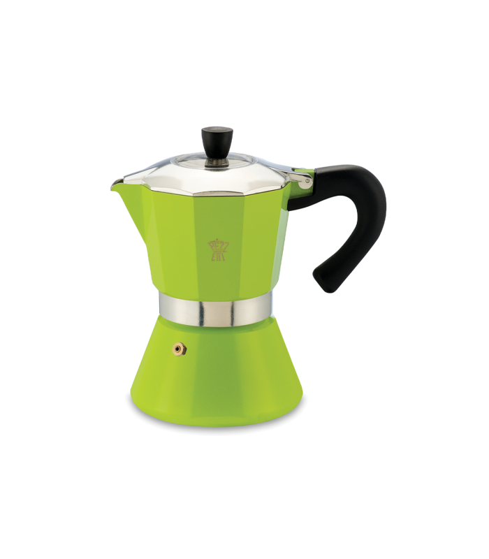 Cafetera Pezzetti Bellexpress 6 Tazas, verdeTé y Sensaciones