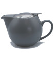 Tetera Zaara Gris de Porcelana con Filtro de Acero - 0,50 L