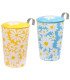 Taza Daisy – Porcelana 0,35 L con filtro y tapa (2 modelos)Té y Sensaciones