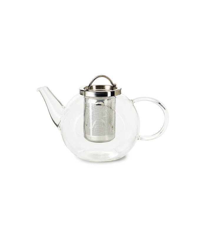 Tetera Kilian – Cristal borosilicato 1,2 L con filtro de acero inoxidableTé y Sensaciones