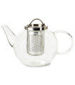 Tetera Kilian – Cristal borosilicato 1,2 L con filtro de acero inoxidable