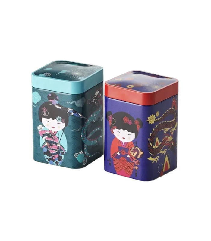 Lata Sweet Geisha – para 100 g de té (2 modelos)Té y Sensaciones