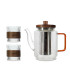 Set ÁMBAR KARL — Tetera 550 ml + 2 tazasTé y Sensaciones