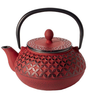 Tetera Baihu de hierro colado 0,90 L con filtro de acero