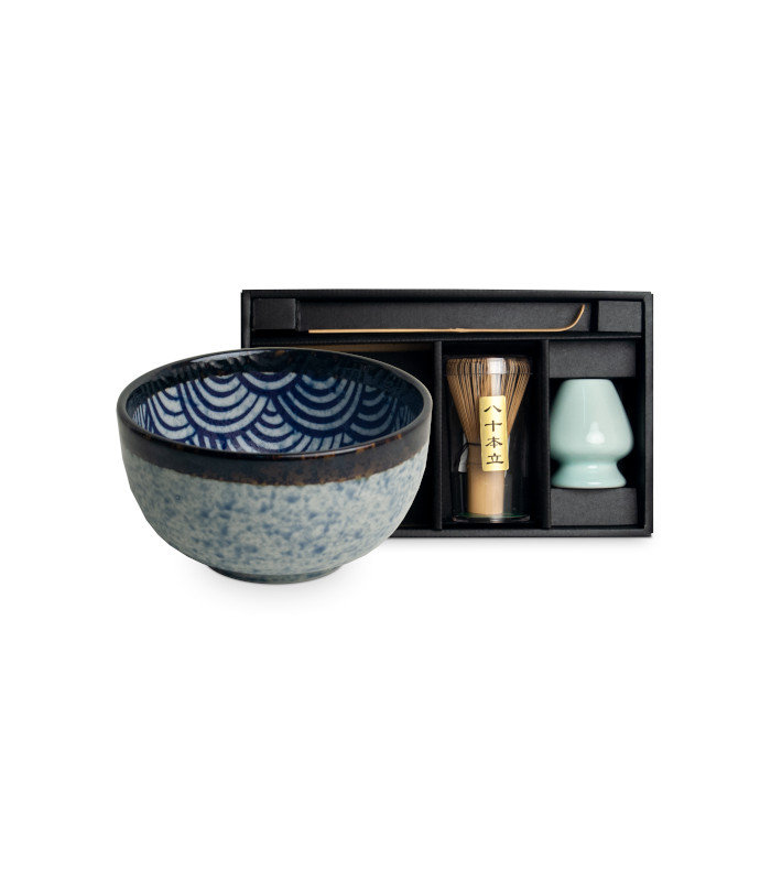 Set Japan-Wave para matcha 0,50 L – Cerámica japonesaTé y Sensaciones