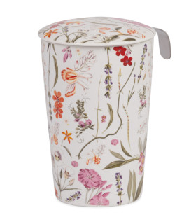 Taza Mira de porcelana 0,35 L con filtro y tapa