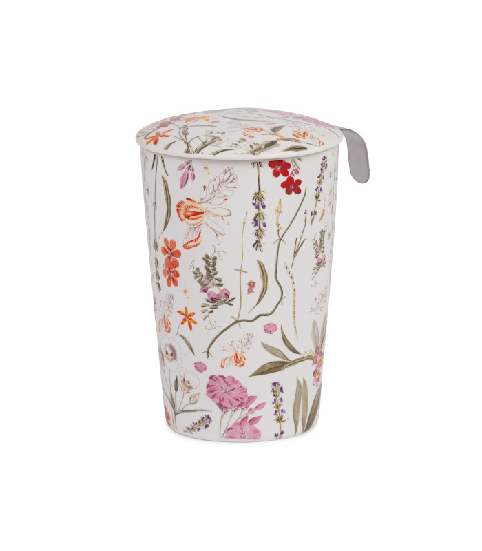 Taza Mira de porcelana 0,35 L con filtro y tapaTé y Sensaciones