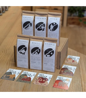 Pack Degustación Cafés de OrigenTé y Sensaciones