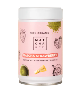 Té Matcha Fresa Ecológico