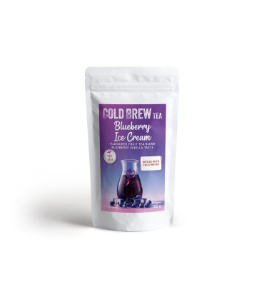 Cold Brew HELADO DE ARÁNDANOS — Infusión de frutas arándano y vainilla (100 g)
