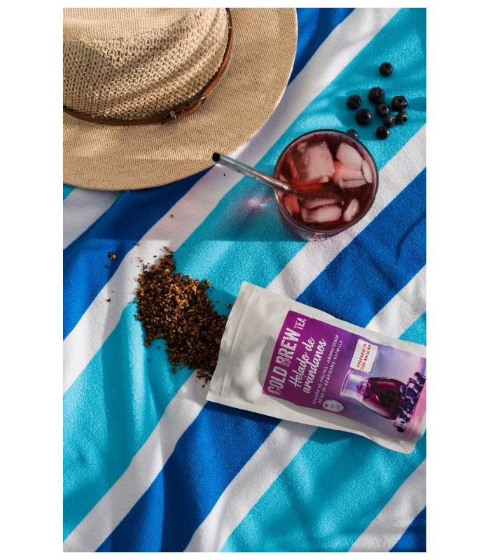Cold Brew HELADO DE ARÁNDANOS — Infusión de frutas arándano y vainilla (100 g)Té y Sensaciones