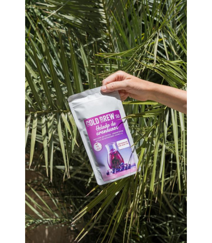 Cold Brew HELADO DE ARÁNDANOS — Infusión de frutas arándano y vainilla (100 g)Té y Sensaciones