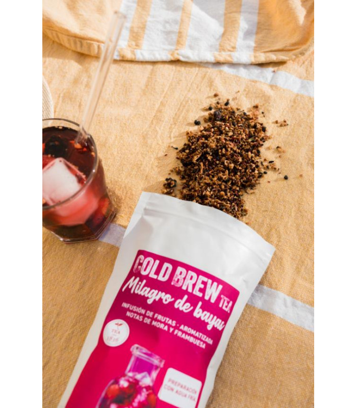 Cold Brew MILAGRO DE BAYAS — Infusión de frutas mora y frambuesa (100 g)Té y Sensaciones
