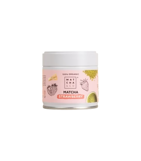 Té Matcha Fresa EcológicoTé y Sensaciones