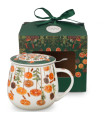 Taza Fruits — Porcelana 0,40 L con filtro y tapa