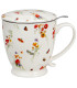 Taza Grace — Porcelana 0,50 L con filtro y tapaTé y Sensaciones