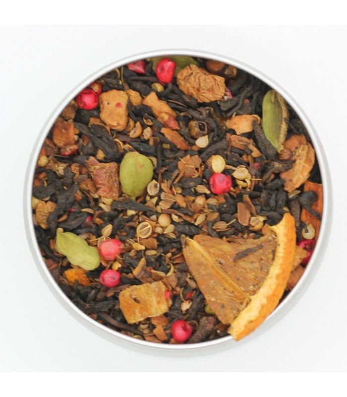 Té Rojo Galleta de NaranjaTé y Sensaciones