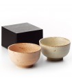 Cuenco Makiko de cerámica para matcha 0,35 L – Hecho en Japón, 2 modelos