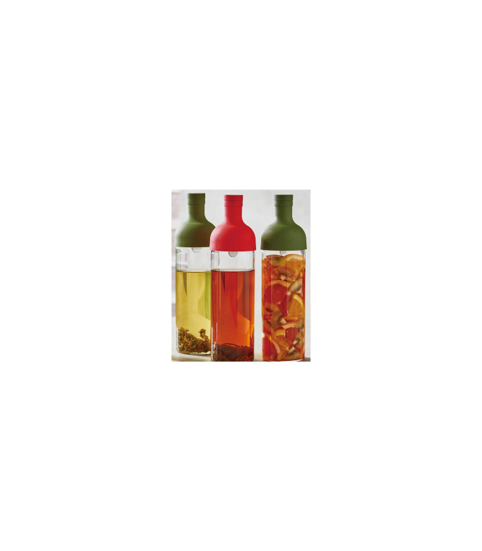 Botella con filtro para té frio 750ml,Rosa.HarioTé y Sensaciones