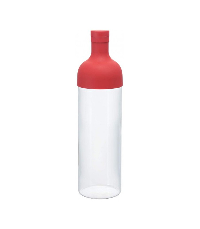 Botella con filtro para té frio 750ml,Roja.HarioTé y Sensaciones