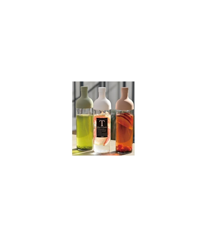 Botella con filtro para té frio 750ml,Verde.HarioTé y Sensaciones