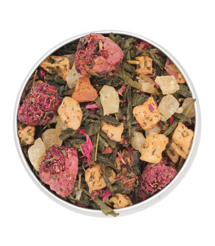 Té verde Tarta de FrambuesaTé y Sensaciones